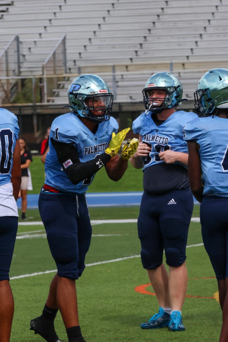 “It was amazing [returning from injury] even though I wasn’t supposed to play again. I had to play with a shoulder pad and that reduced my stamina, but it felt amazing to be back playing with my guys and it was a true blessing,” Miami Palmetto Senior High senior, varsity football middle linebacker and Air Force Academy commit Patrick Lawrence said.
