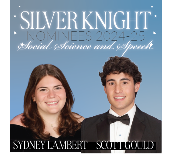 MPSH’S 2024-25 Silver Knight Nominees: Sydney Lambert for Social Science and Scott Gould for Speech